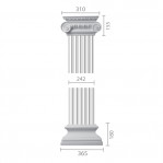 Пілястра фасадна Ка-17