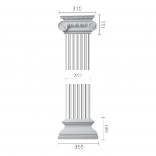 Пилястра фасадная Ка-17
