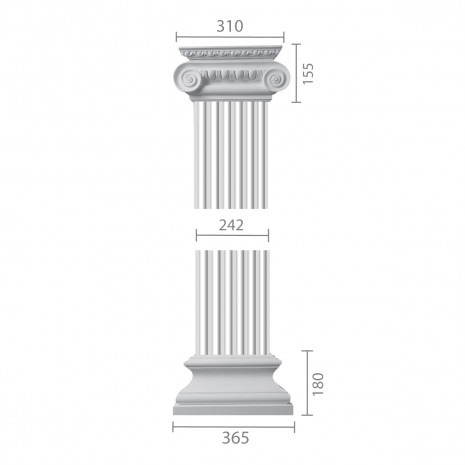 Пілястра фасадна Ка-17