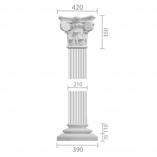 Пілястра фасадна Ка-21