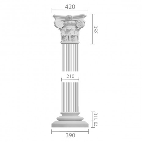 Пілястра фасадна Ка-21