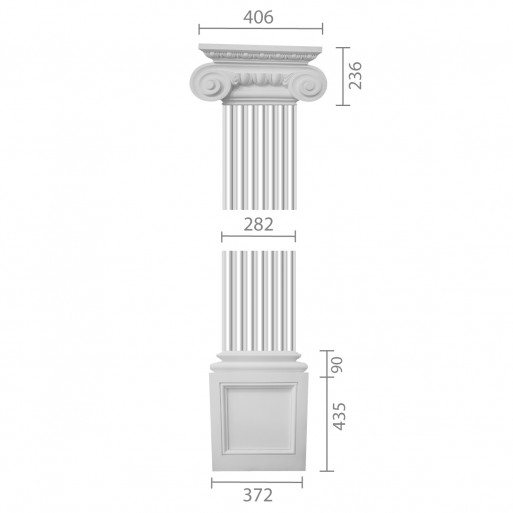 Пілястра фасадна Ка-36