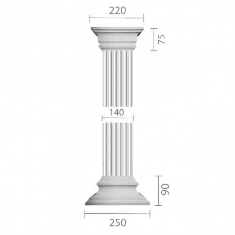 Пілястра Ка-4 фасадна