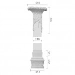 Пілястра фасадна Ка-46