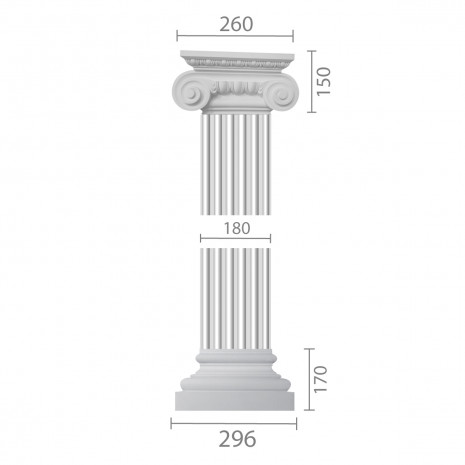 Пілястра фасадна Ка-6