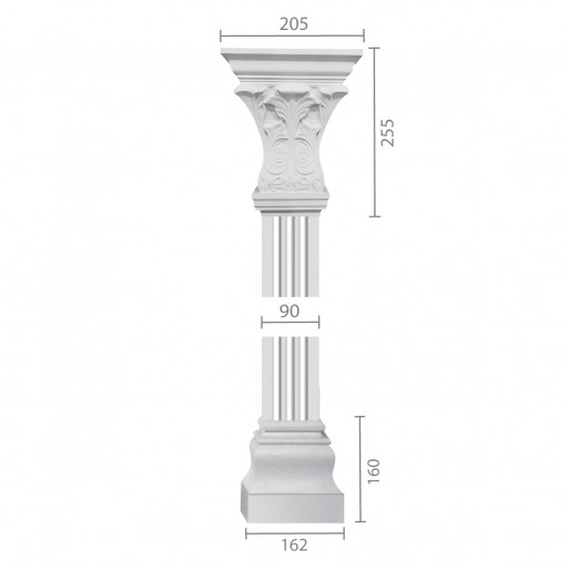 Пілястра фасадна Ка-72