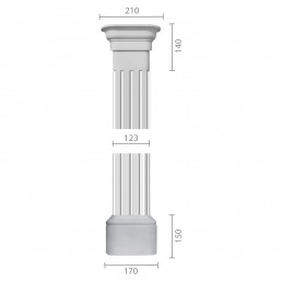 Пілястра фасадна Ка-83