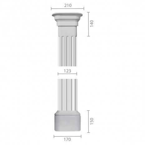 Пілястра фасадна Ка-83
