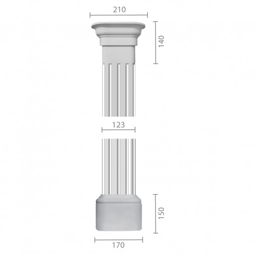 Пілястра фасадна Ка-83