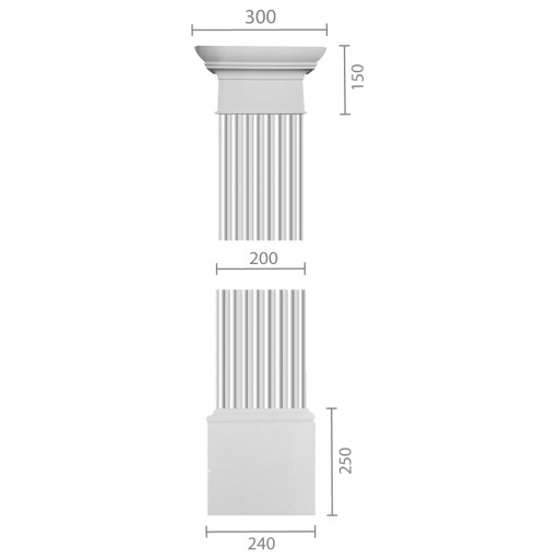Пілястра фасаднаКа-84 а