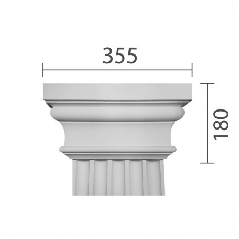 Капітель пілястри кп-22