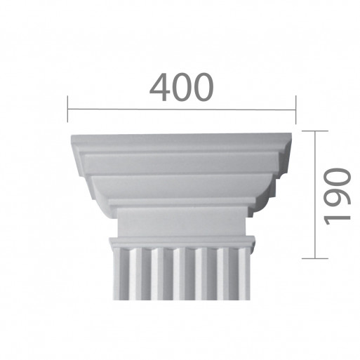 Капітель пілястри кп-20