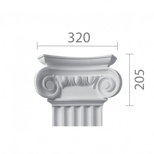 Капітель пілястри кп-24