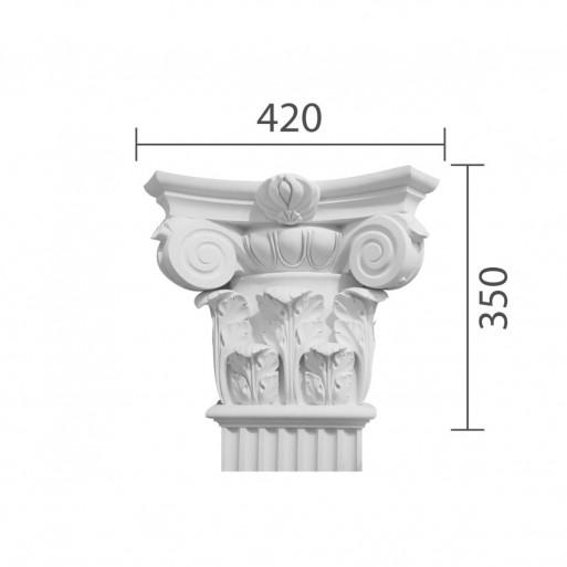 Капітель пілястри кп-21