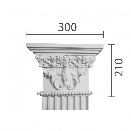 Капітель пілястри кп-25