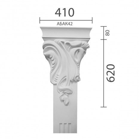 Капітель пілястри кп-42