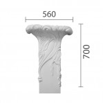 Капитель пилястры кп-46