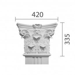 Капітель пілястри кп-48