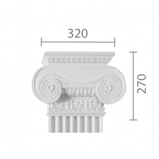 Капітель пілястри кп-69