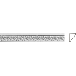 Карниз з гіпсу к-218 h18х14мм