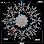 Набірна розетка Нр-Інд. 18а Ø1320 мм.