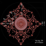 Набірна розетка Нр-Інд 29 d-1770mm