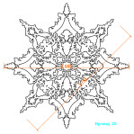 Набірна розетка Нр-Інд. 25 Ø1650 мм.