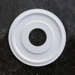 Розетка гіпсова гладка у сучасному стилі р-1016 а Ø410