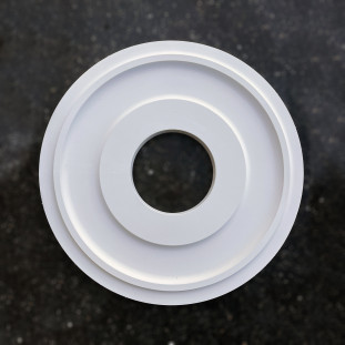 Розетка гіпсова гладка у сучасному стилі р-1016 а Ø410