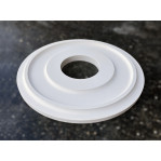 Розетка гіпсова гладка у сучасному стилі р-1016 а Ø410