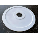 Розетка гіпсова гладка у сучасному стилі р-1017 б Ø660