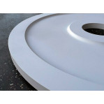 Розетка гіпсова гладка у сучасному стилі р-1017 б Ø660