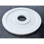 Розетка гіпсова гладка у сучасному стилі р-1017 Ø560