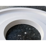 Розетка гіпсова гладка у сучасному стилі р-1018 а Ø410