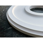 Розетка гіпсова гладка у сучасному стилі р-1018 а Ø410