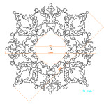 Набірна розетка Нр-Інд. 1 Ø3075 мм.
