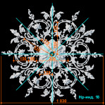 Наборная розетка Нр-инд. 18 Ø1030 мм. 