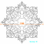 Набірна розетка Нр-Інд. 19 Ø1180 мм. 