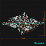 Набірна розетка Нр-Інд. 4   1650х940 мм.