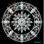 Набірна розетка Нр-Інд. 8 Ø1640 мм. 