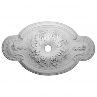 Розетка стельова з гіпсу р-33  1065х620