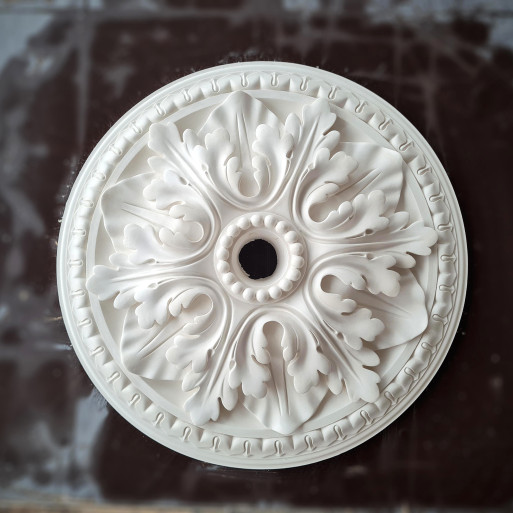 Розетка гіпсова ажурна з візерунком р-4а Ø395