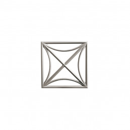 Середник з гіпсу с-90 h265х265мм