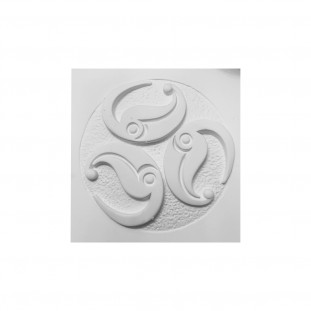 Середник з гіпсу с-105 h120х120мм