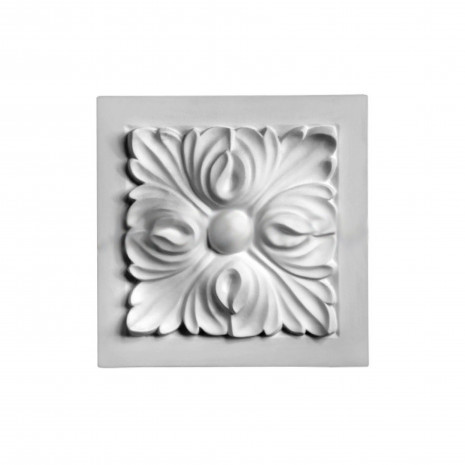 Ліпнина середник з гіпсу С-239 h120х120мм