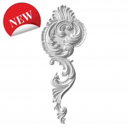 Ліпнина середник з гіпсу с-1001 h670х268мм