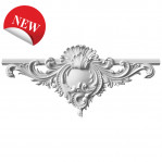 Ліпнина середник з гіпсу с-1002 h370х755мм