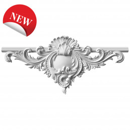 Ліпнина середник з гіпсу с-1002 h370х755мм