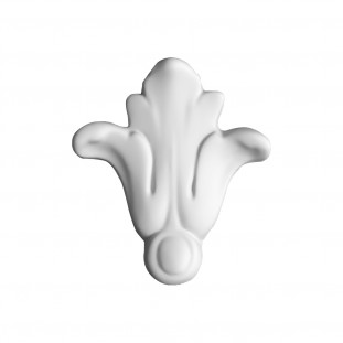 Лепнина средник из гипса с-19 h70мм