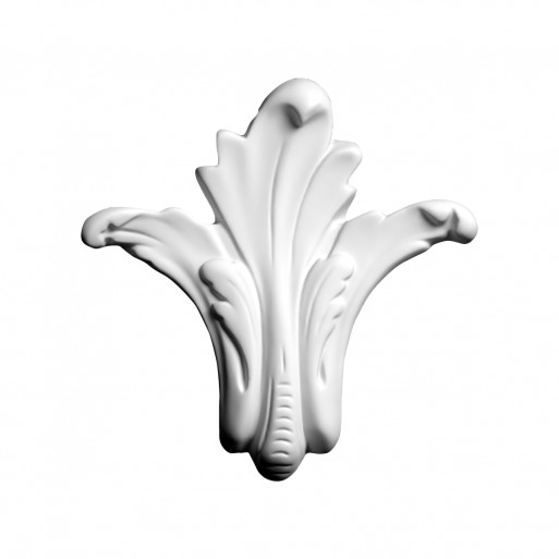 Лепнина средник из гипса с-24 h105мм